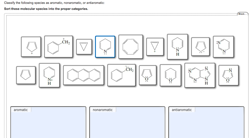 Solved Classify The Following Species As Aromatic, | Chegg.com