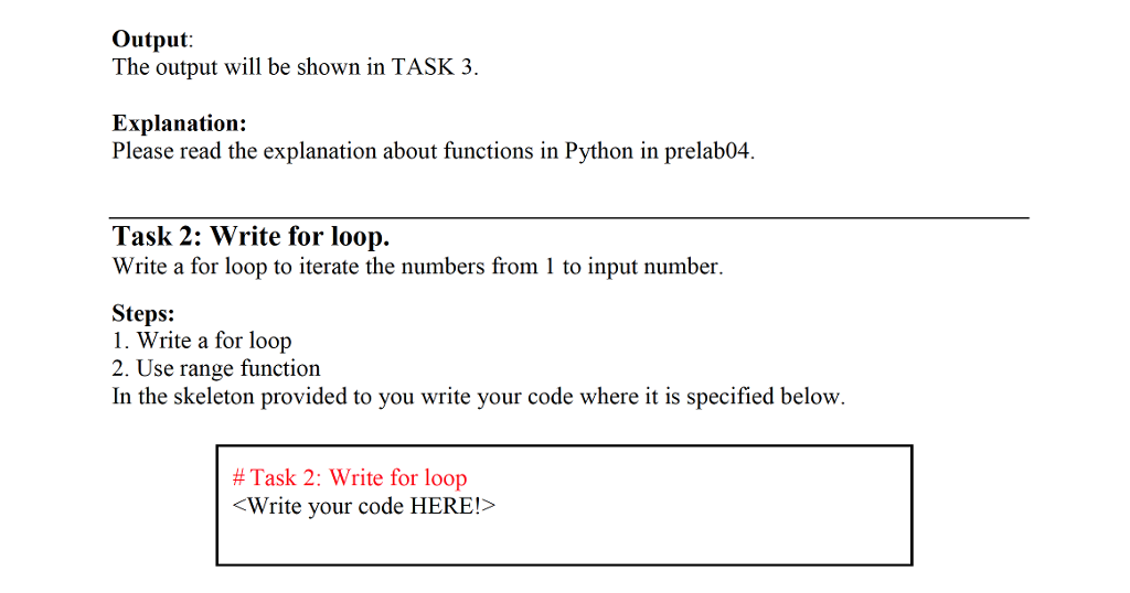 Solved Problem 2: Description: Write a function which | Chegg.com