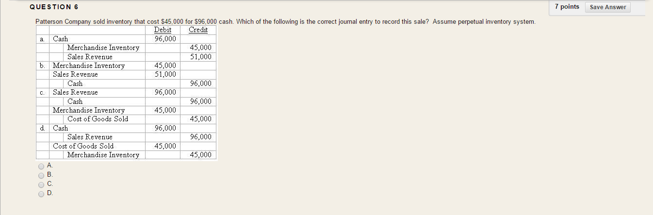 Solved QUESTION 1 7 points Save Answer Which is not an | Chegg.com