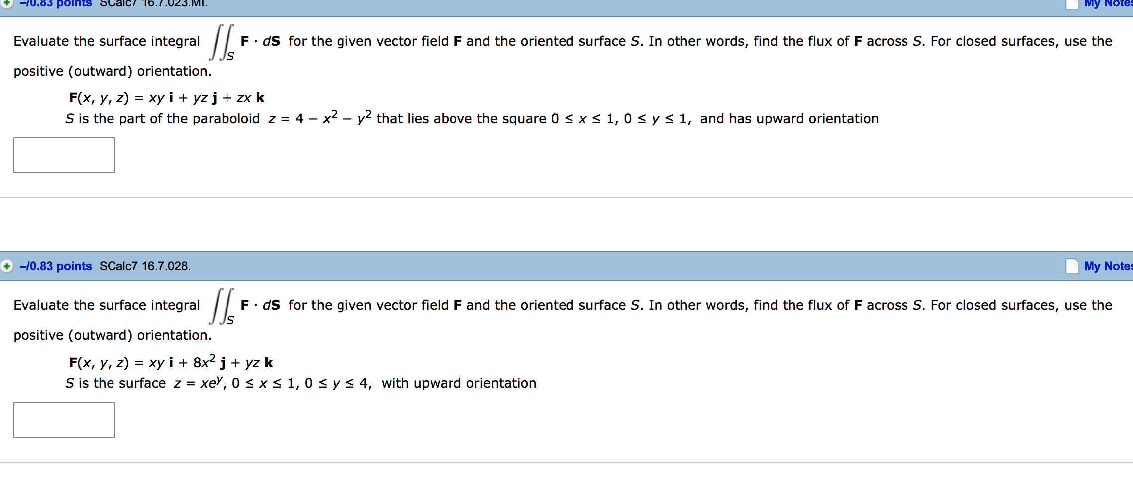 Solved Evaluate The Surface Integral Integral Integral_s F. | Chegg.com