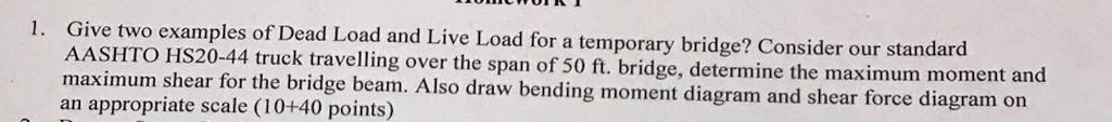 Solved: If You Google For The Specification Of AASHTO Truc... | Chegg.com