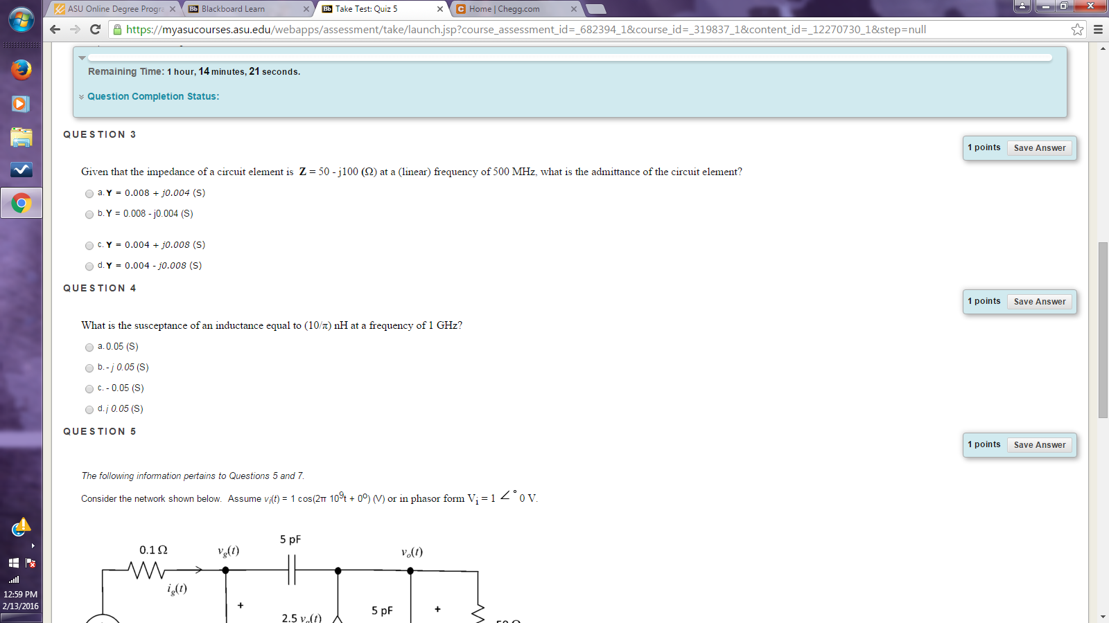 Solved Please Pick The Correct Multiple Choice Answer To The | Chegg.com