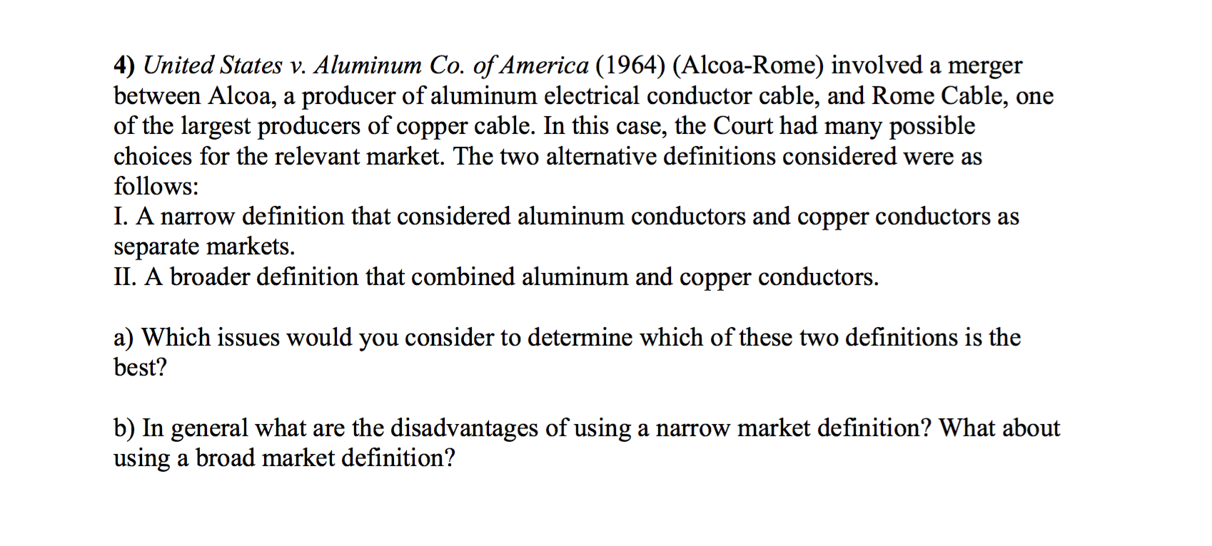 Us V Aluminum Co Of America www.chegg.com
