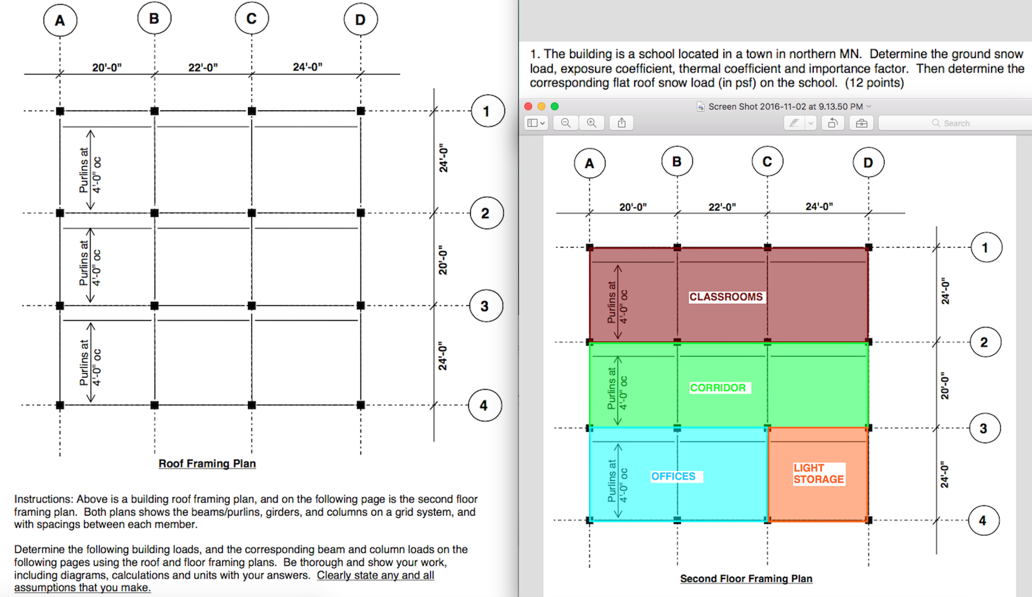 above-is-a-building-roof-framing-plan-and-on-the-chegg