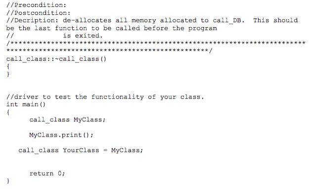 Objectives: 1. Separate class code into a declaration | Chegg.com