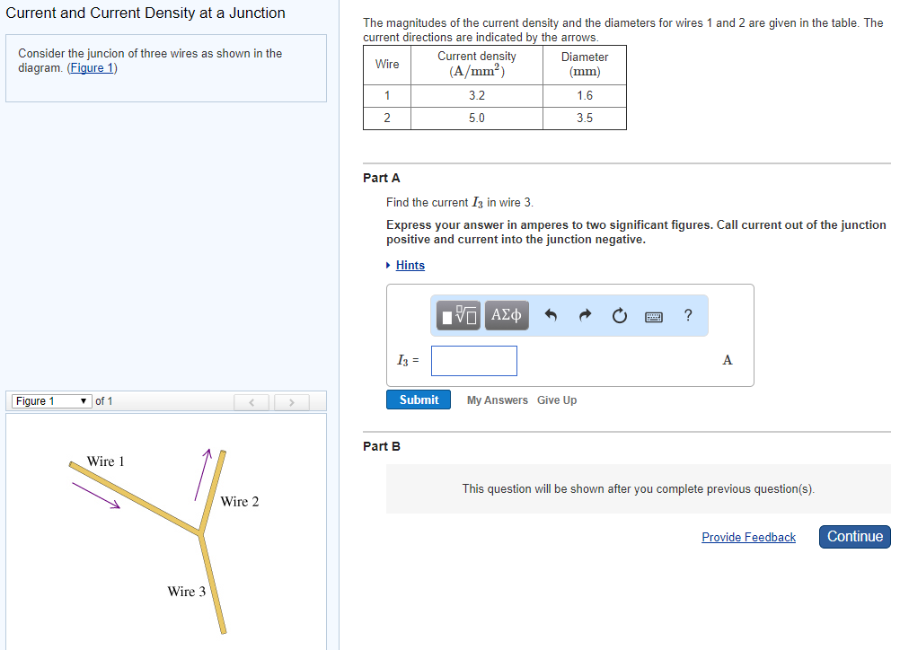 Solved Current And Current Density At A Junction The | Chegg.com