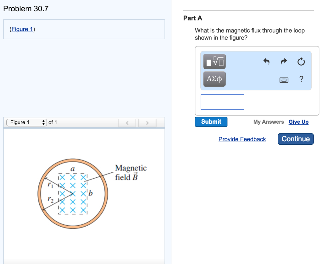 Solved What Is The Magnetic Flux Through The Loop Shown In 0326