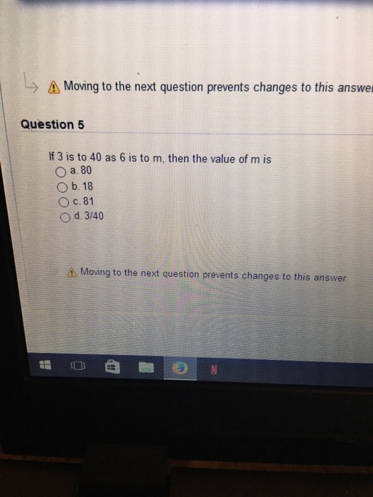 solved-if-3-is-to-40-as-6-is-to-m-then-the-value-of-m-is-chegg