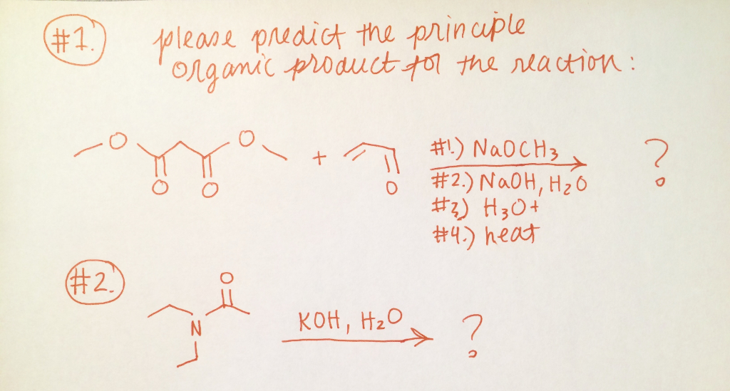 Solved #2) NaOH, H2O #4) heaオ 2. 112 | Chegg.com