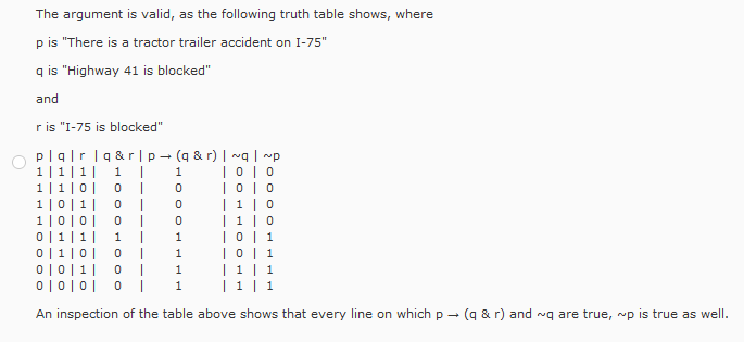 discrete math truth table calculator