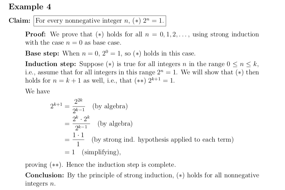 Proof by induction examples with solutions payment proof 2020