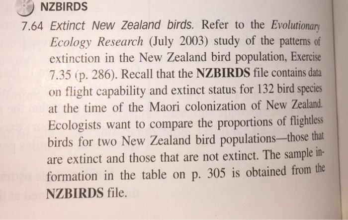 extinct birds of new zealand reading answers