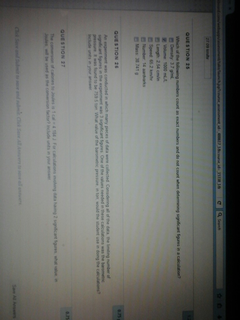 Solved Which Of The Following Count As Exact Numbers And Do Chegg
