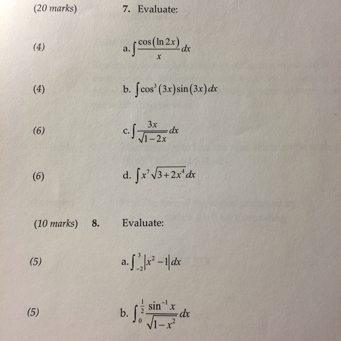 integral of cos x ln sinx dx