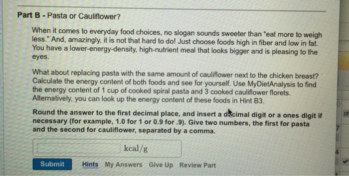 nutrition-questions-chegg