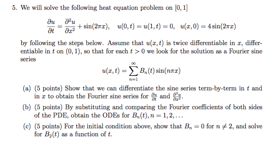 Solved need help with this Partial Differential Equations | Chegg.com
