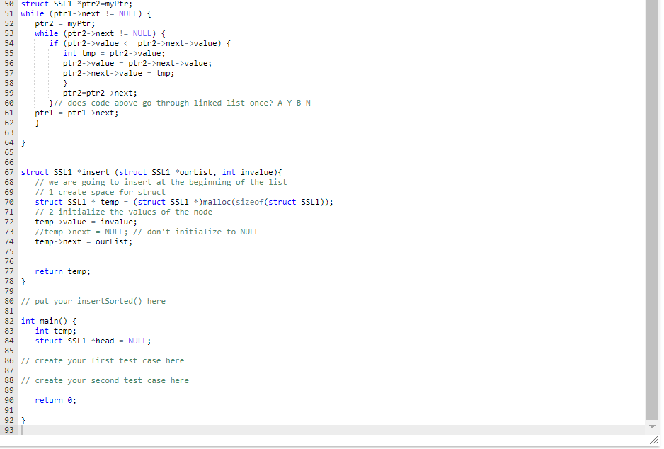 Solved 11.16 Lab Week 14 - Linked Lists Today we are working | Chegg.com
