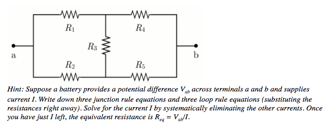 Solved The resistor network shown has components that are | Chegg.com