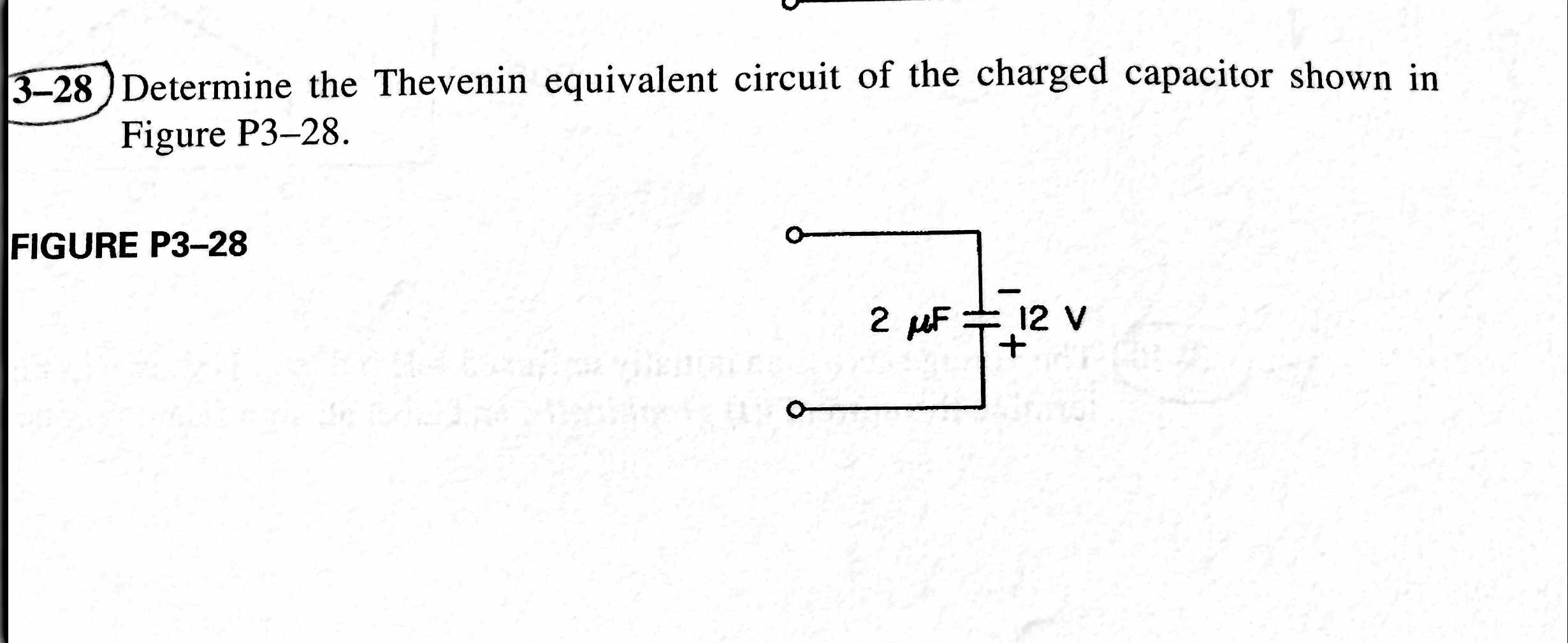 Solved Determine the Thevenin equivalent circuit of the