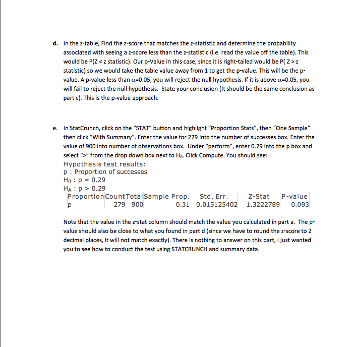 my stat lab homework answers