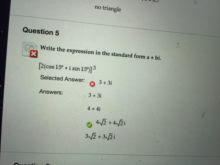 solved-write-the-expression-in-the-standard-form-a-bi-2-chegg