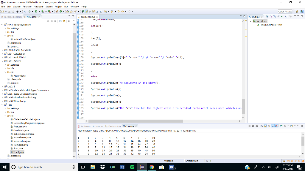 Solved In JAVA: When I try to run my program I get this: | Chegg.com
