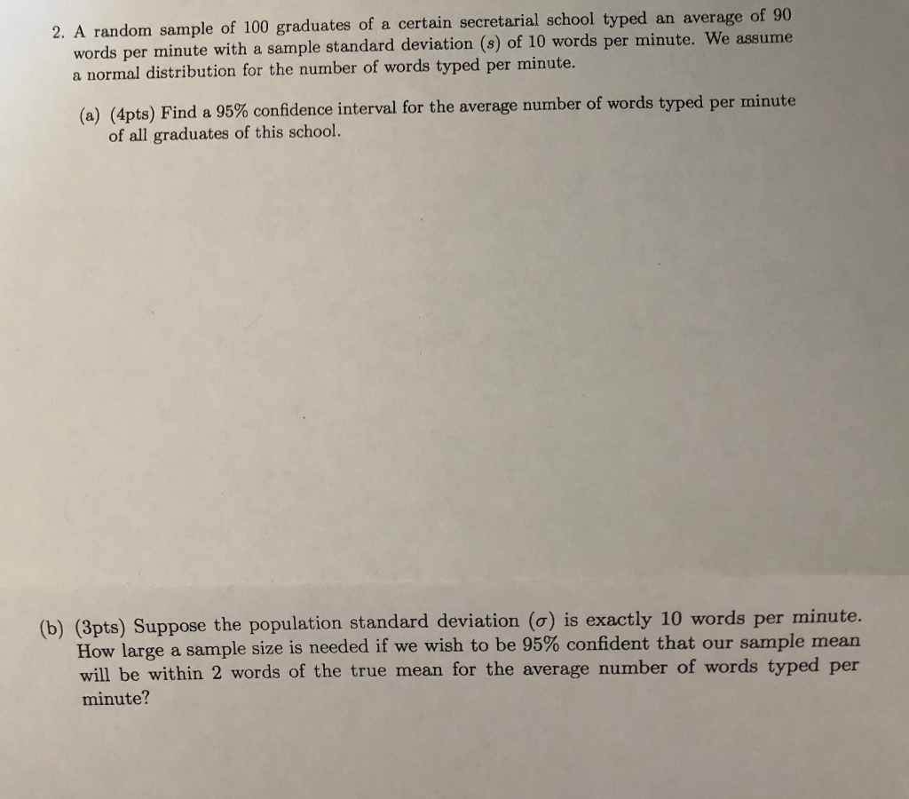 solved-2-a-random-sample-of-100-graduates-of-a-certain-chegg