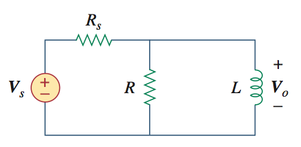 Solved For this circuit, both resistors equal 1kilo ohm (Rs | Chegg.com