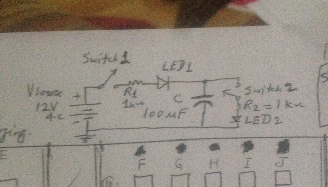 Solved look at the circuit diagram provided and answer the | Chegg.com