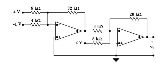 Solved Given: The operational amplifiers in the above | Chegg.com