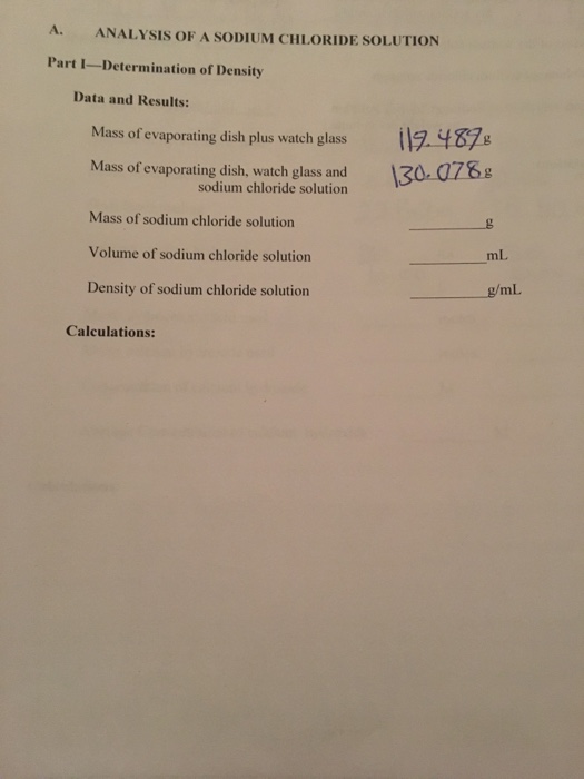 Solved A REVIEW OF BASIC EXPERIMENT LABORATORY TECHNIQUES