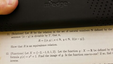 Solved Let R Be The Relation In The Set Of Natural Numbers N | Chegg.com