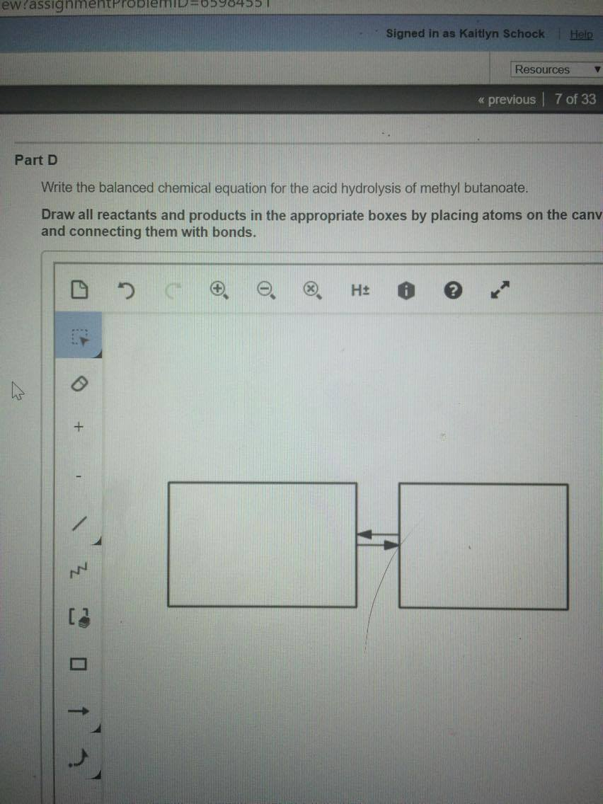 Solved Write the balanced chemical equation for the acid | Chegg.com