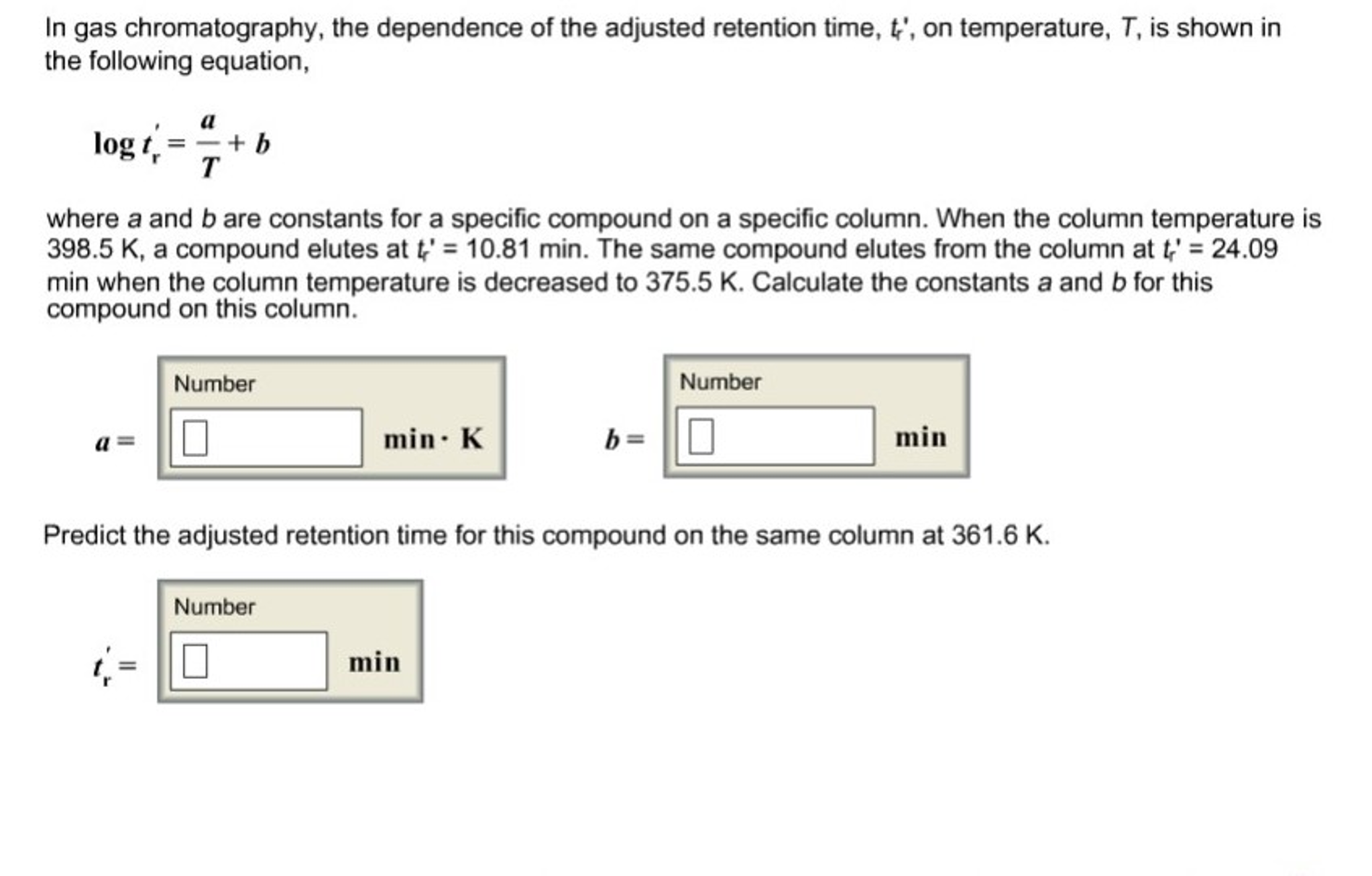 solved-in-gas-chromatography-the-dependence-of-the-adjusted-chegg