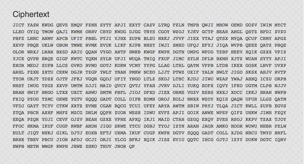2x2 Cipher Can someone help me decipher this Hill Cipher, I need | Chegg.com