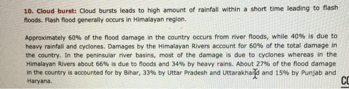 What Are The Causes Of Floods In India