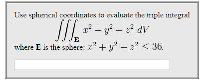 Solved Use spherical coordinates to evaluate the triple | Chegg.com