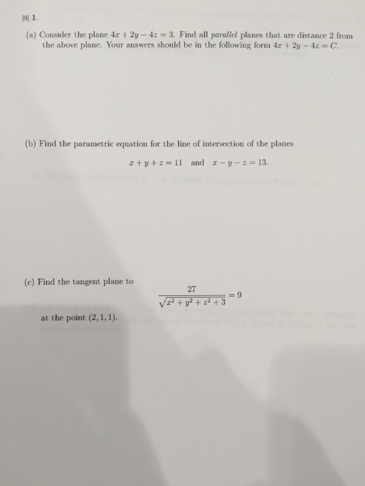 solved-consider-the-plane-4x-2y-4z-3-find-all-chegg