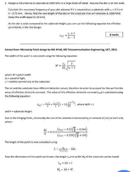 Application Of Microstrip Slot Antenna - yellowinnovative