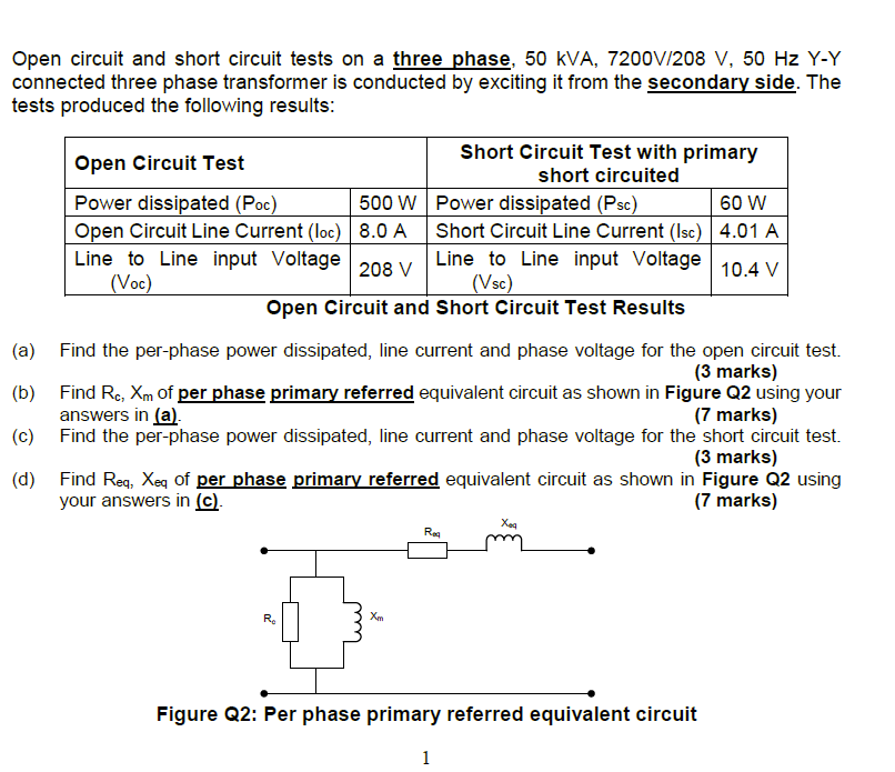 Open Short Test Circuit