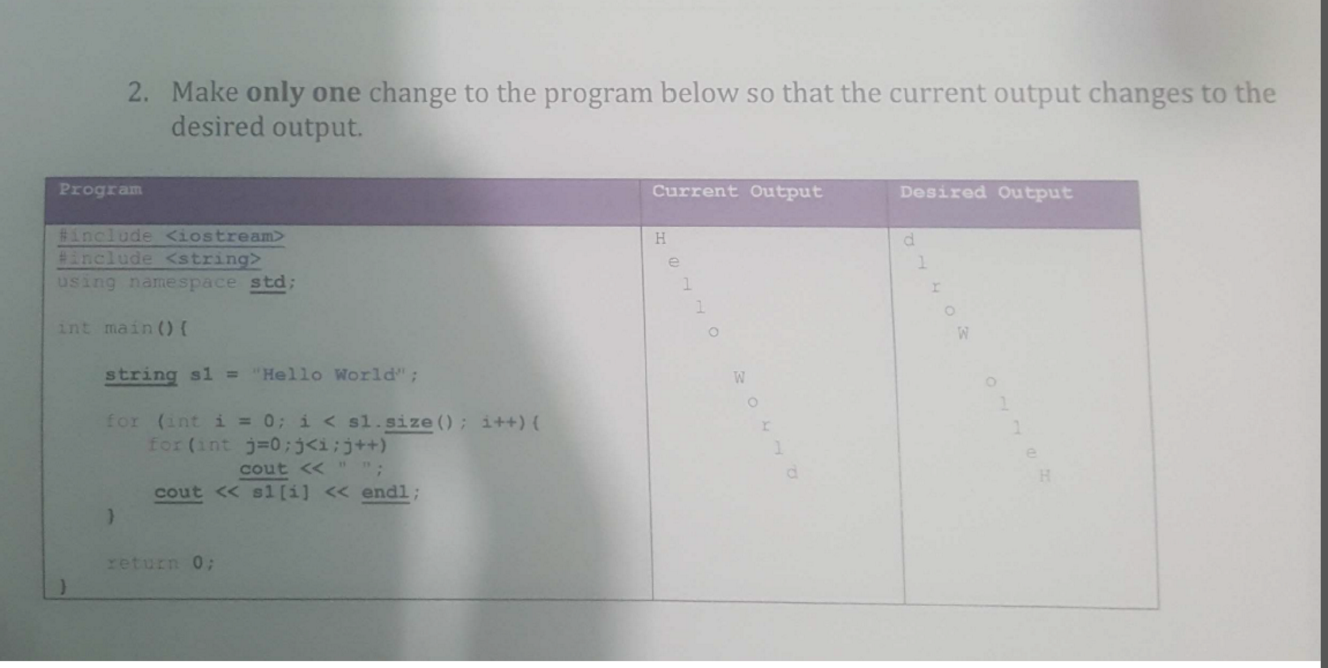 Solved the desired output have to be reversed and direction | Chegg.com