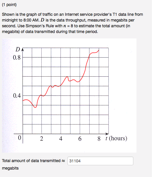 calculating megabits persecond