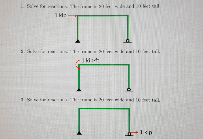 solved-solve-for-reactions-the-frame-is-20-feet-wide-and-10-chegg