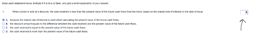 Solved Read each statement? below, indicate if it is true | Chegg.com