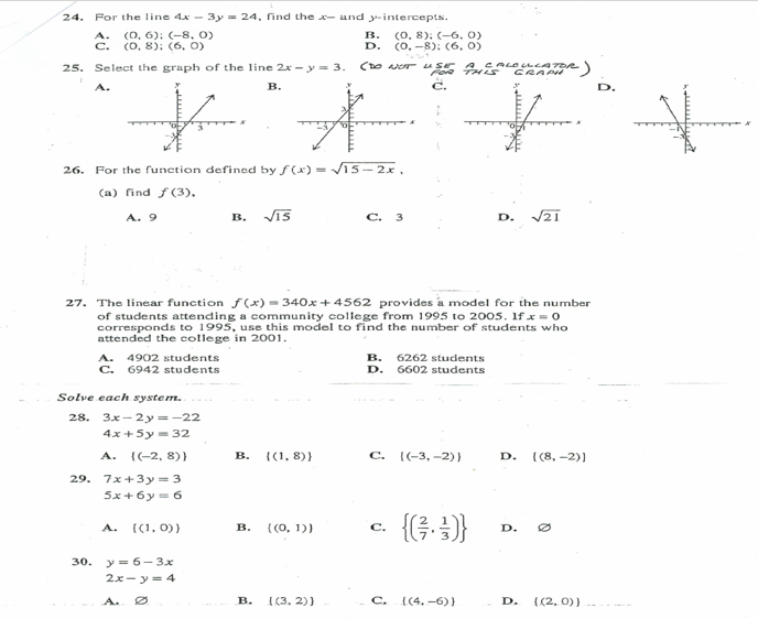 Algebra Archive | May 05, 2017 | Chegg.com