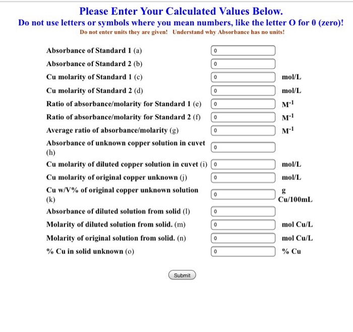 Solved PreLaboratory Assignment for Copper Analysis by
