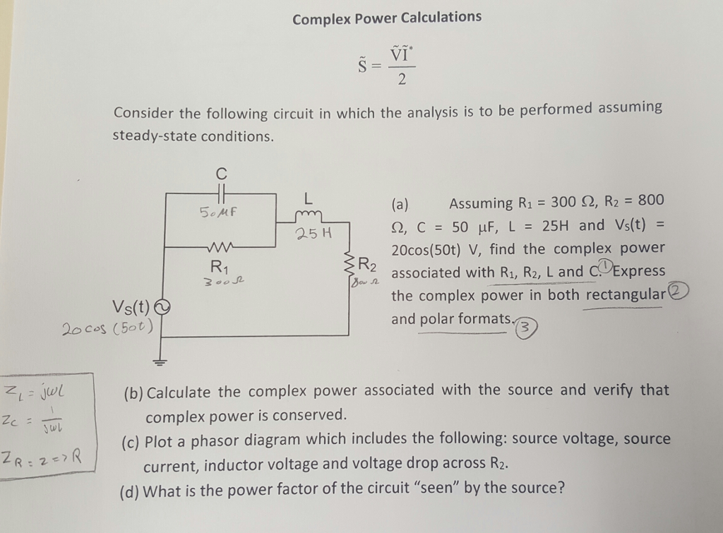 Solved Consider The Following Circuit In Which The Analysis | Chegg.com