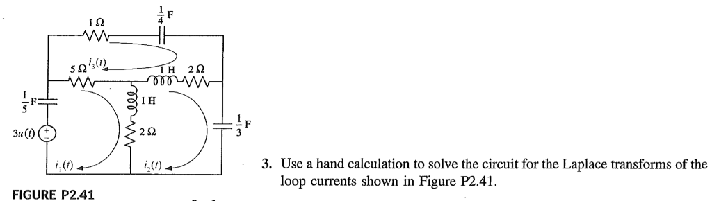 Solved Use a hand calculation to solve the circuit for the | Chegg.com