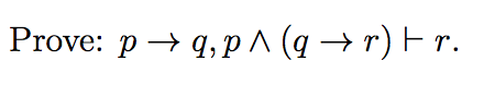 Solved Using Natural Deduction for Propositional Logic. With | Chegg.com