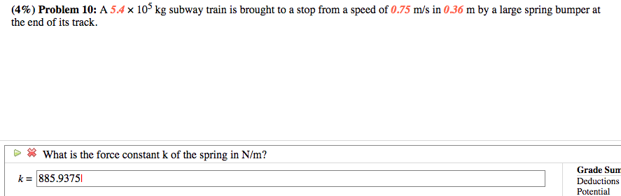 solved-a-5-4-times-10-5-kg-subway-train-is-brought-to-a-stop-chegg